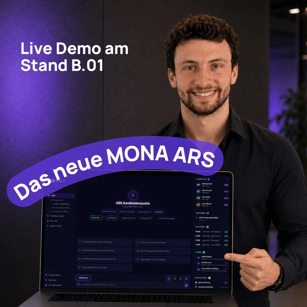 Next-Level Recruiting: Das neue MONA ARS in der Live-Demo