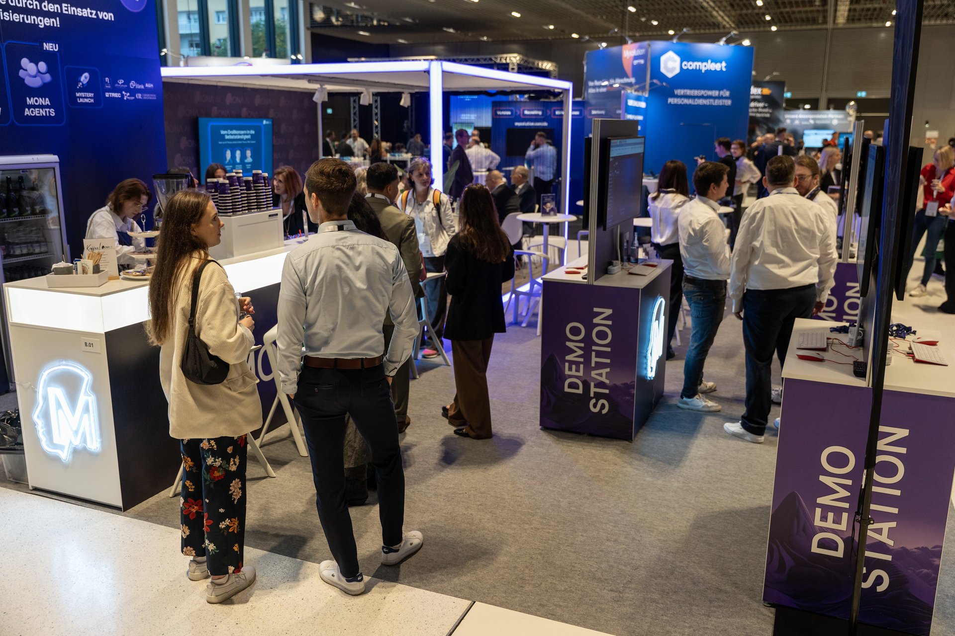 STAFFINGpro exhibition areas