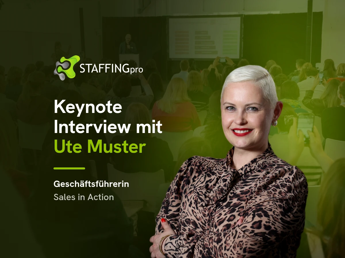 Keynote Interview mit Ute Muster, STAFFINGpro